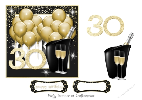 Gold Balloons 30