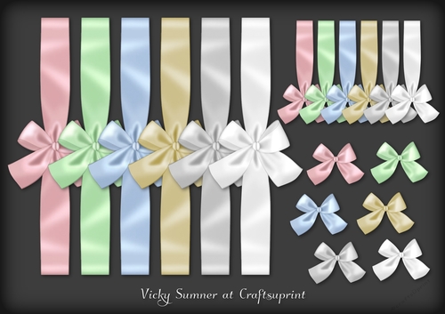 Satin Bow Wrap and Ribbon