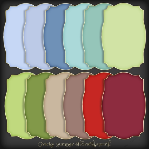 Christmas 4 Colour Match Mat 2