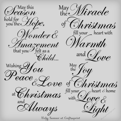 Christmas Sentiment