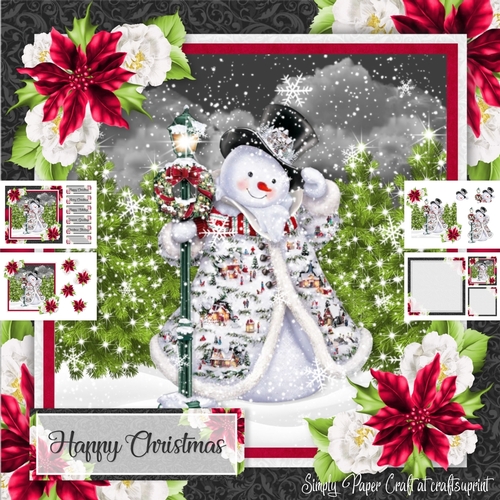 Mr Snowman 1 Mini Kit 