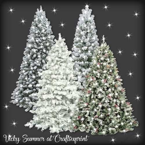 Frosted Sparkle Tree