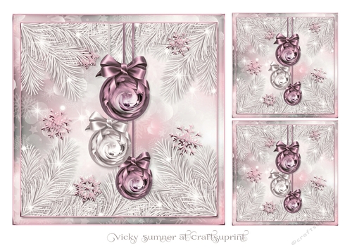 Sparkle Pink Toppers and Minis