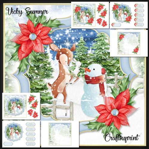 Build a Snowman Christmas Mini Kit