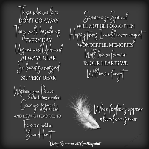 Sympathy Word Art