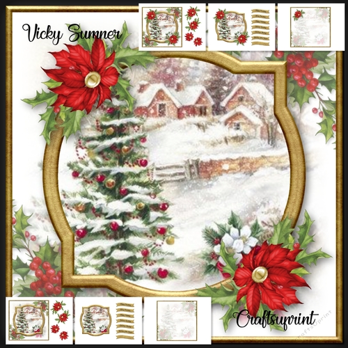 Vintage Country Christmas Mini Kit