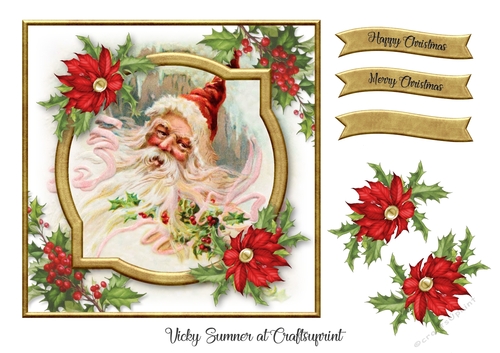Vintage Santa