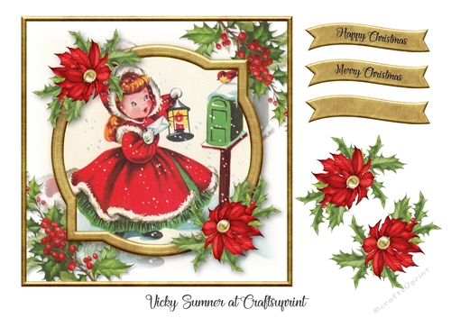 Vintage Christmas Post