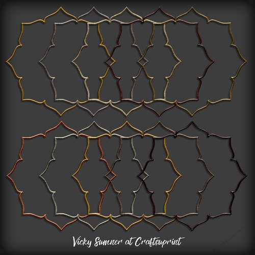 Metal Lotus Frame