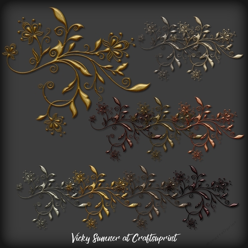 Metal Foliage