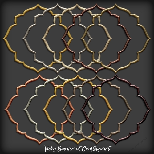 Metal Lotus Frame 2