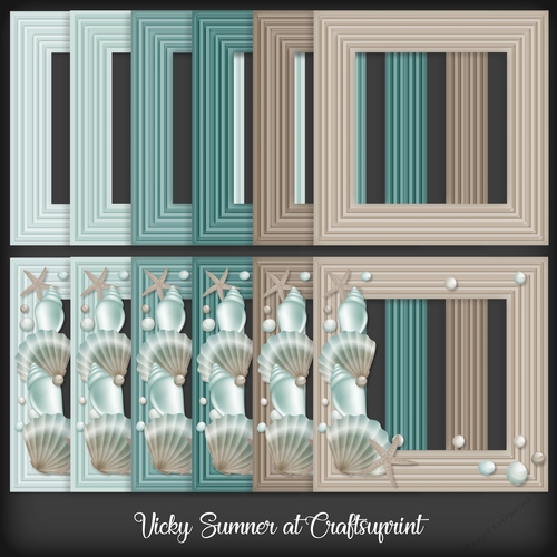 Sea and Sand Chunky Frame