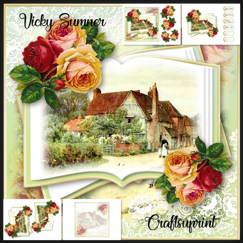 Vintage Country Farmhouse 1
