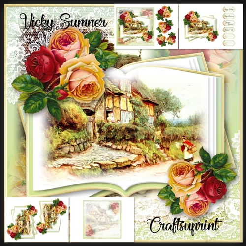 Vintage Country Farmhouse 6