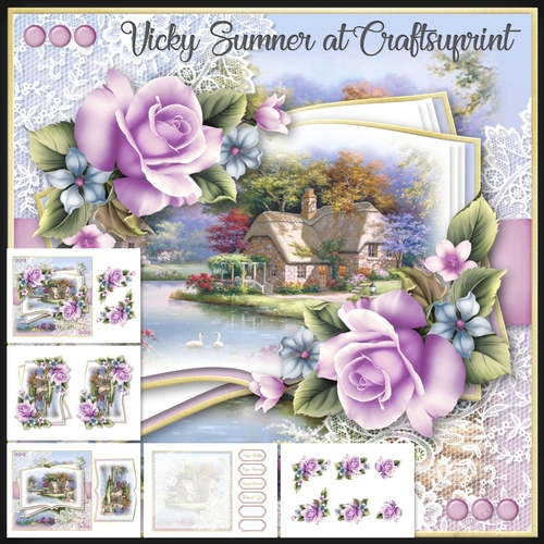 Country Retreat Open Book
