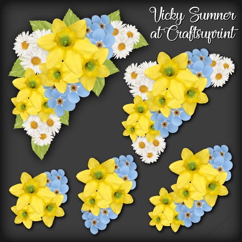 Spring Floral Vignette