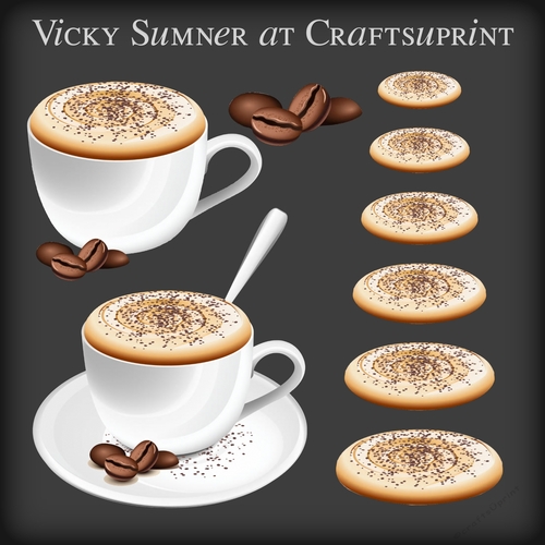 Latte Decoupage