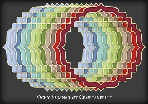 Christmas 4 Fancy Frame PNG