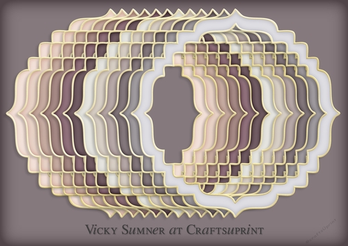 Dusky Fancy Frame PNG