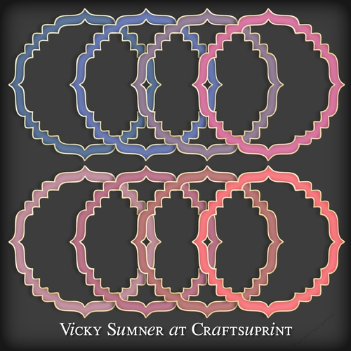 Sugar Plum Fancy Frame PNG