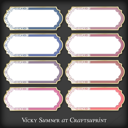 Sugar Plum Lace Sentiment Tag PNG