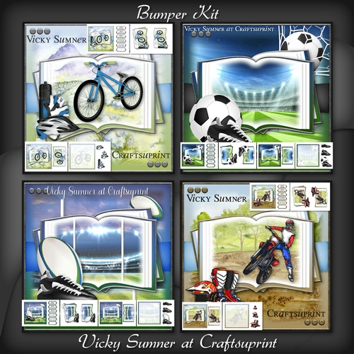 Mens Open Book Bumper Kit 1