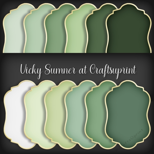 Forever Fern Shaped Mat 1