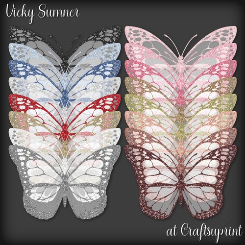 Glitter Butterfly
