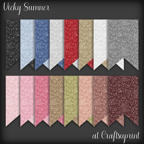 Glitter Flag