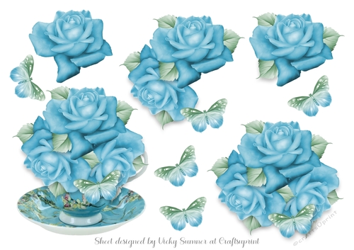 Cup of Flowers Step by Step 3
