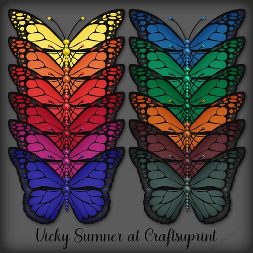 Autumn Pearl Butterfly