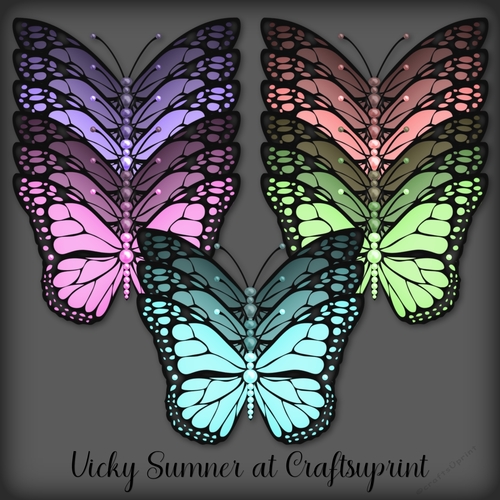 Calm Pearl Butterfly