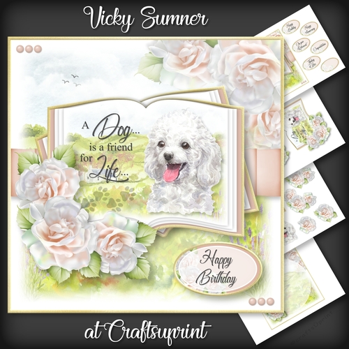 A Dog is a Friend for Life...Poodle 1