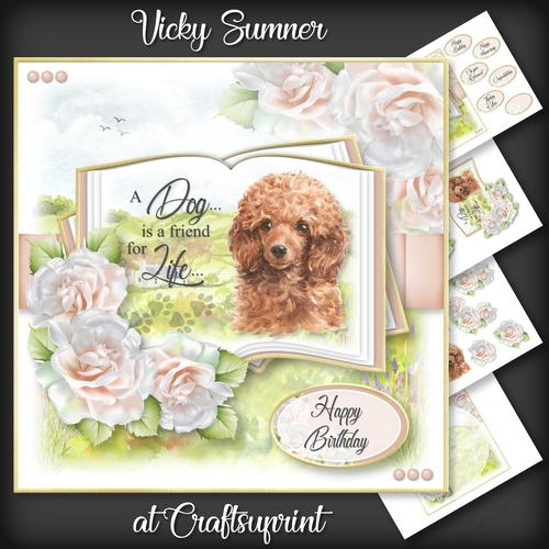 A Dog is a Friend for Life...Poodle 2