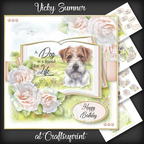 A Dog is a Friend for Life...Jack Russell Terrier