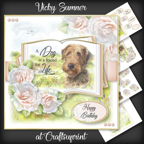 A Dog is a Friend for Life...Welsh Terrier