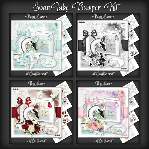 Swan Lake Open Book Bumper Kit