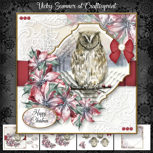 Christmas in July Owl