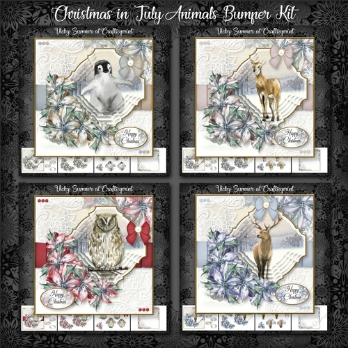 Christmas in July Animals Bumper Kit