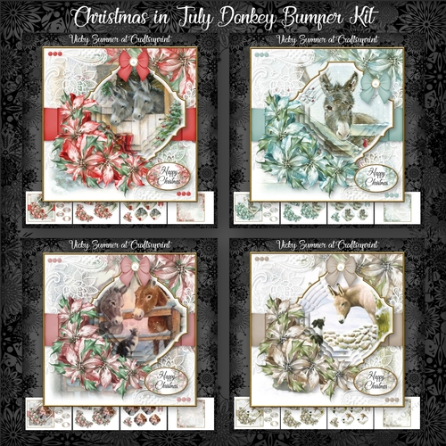 Christmas in July Donkey Bumper Kit