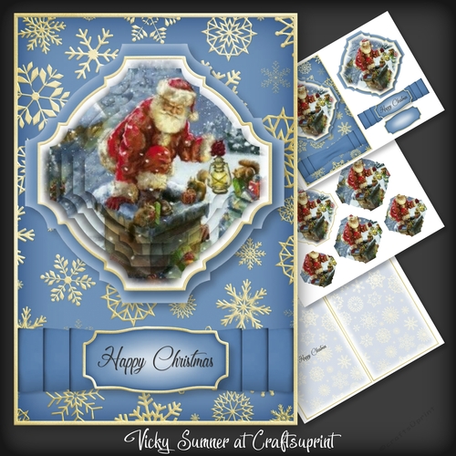 Christmas in July Santa Pyramage 1