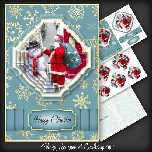 Christmas in July Santa Pyramage 2
