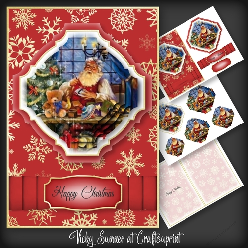 Christmas in July Santa Pyramage 3