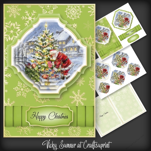 Christmas in July Santa Pyramage 4
