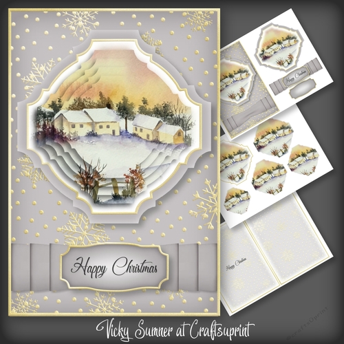 Christmas in July Cottage Pyramage 1