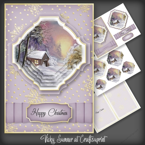 Christmas in July Cottage Pyramage 2