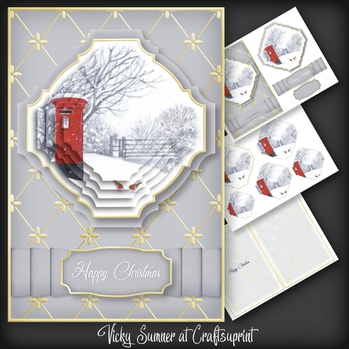 Christmas in July Postbox Pyramage 1