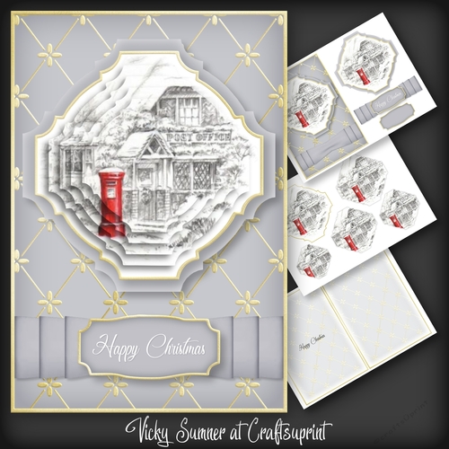 Christmas in July Postbox Pyramage 4