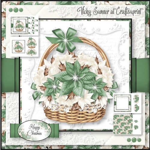Poinsettia Basket 4