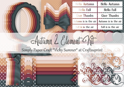 Autumn Fall 2 Element Kit
